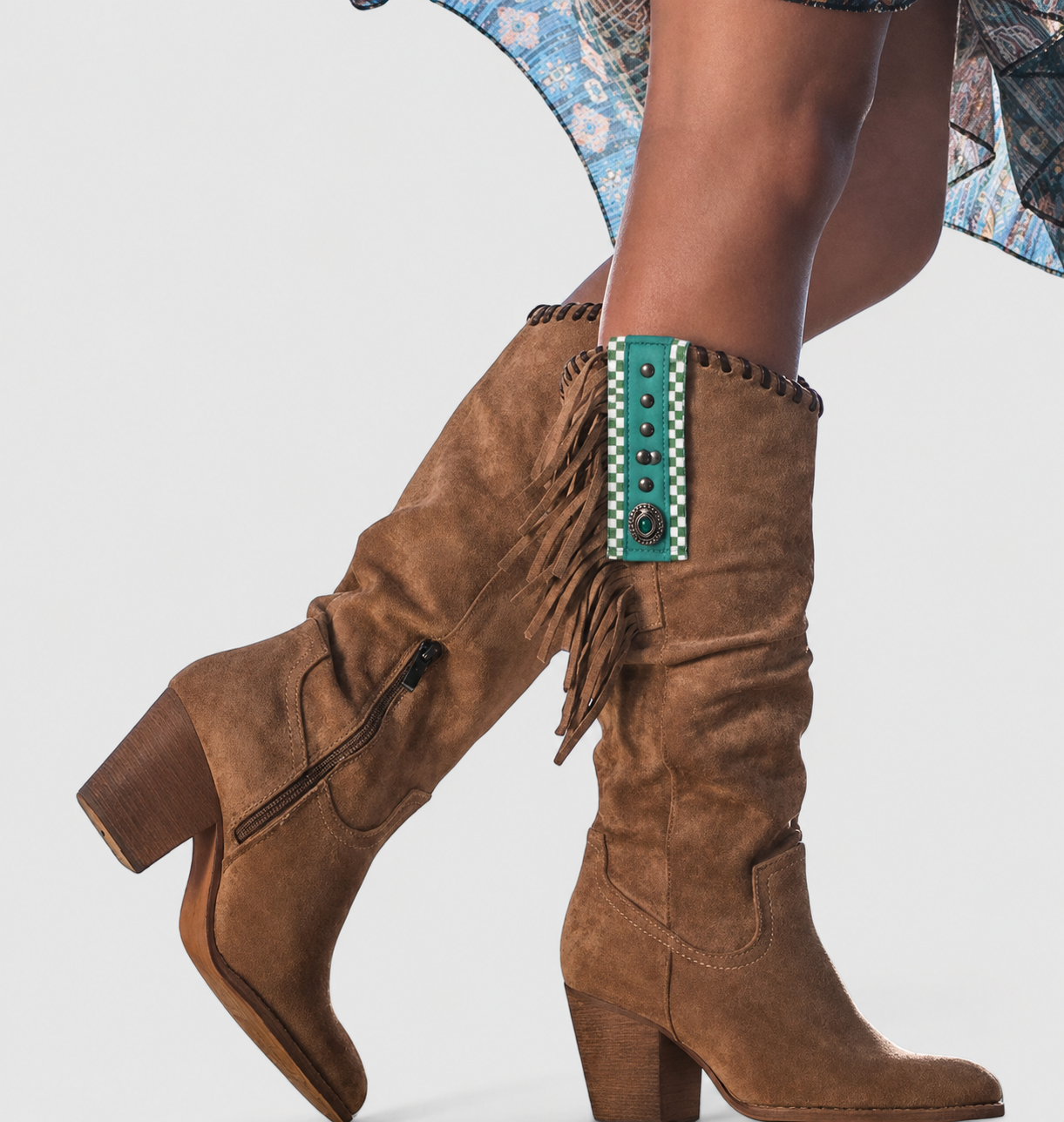 Women's ankle boots with block heel