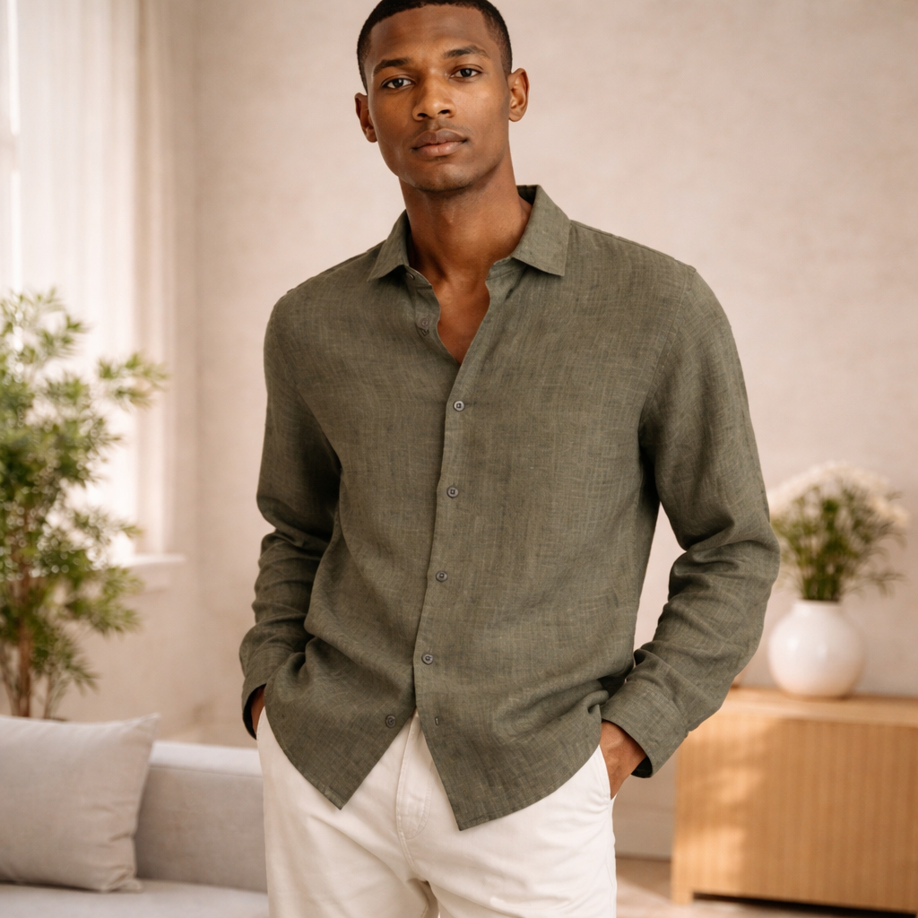 Men's long-sleeve shirt