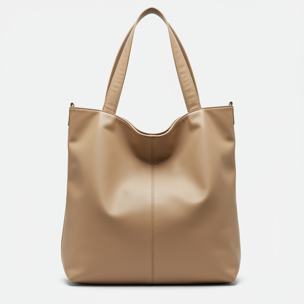 Women's tote bag with double shoulder straps