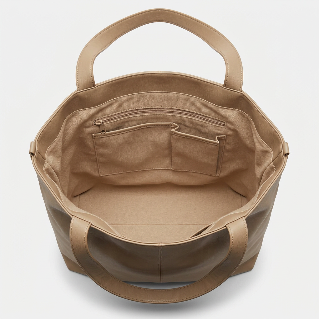 Women's tote bag with double shoulder straps