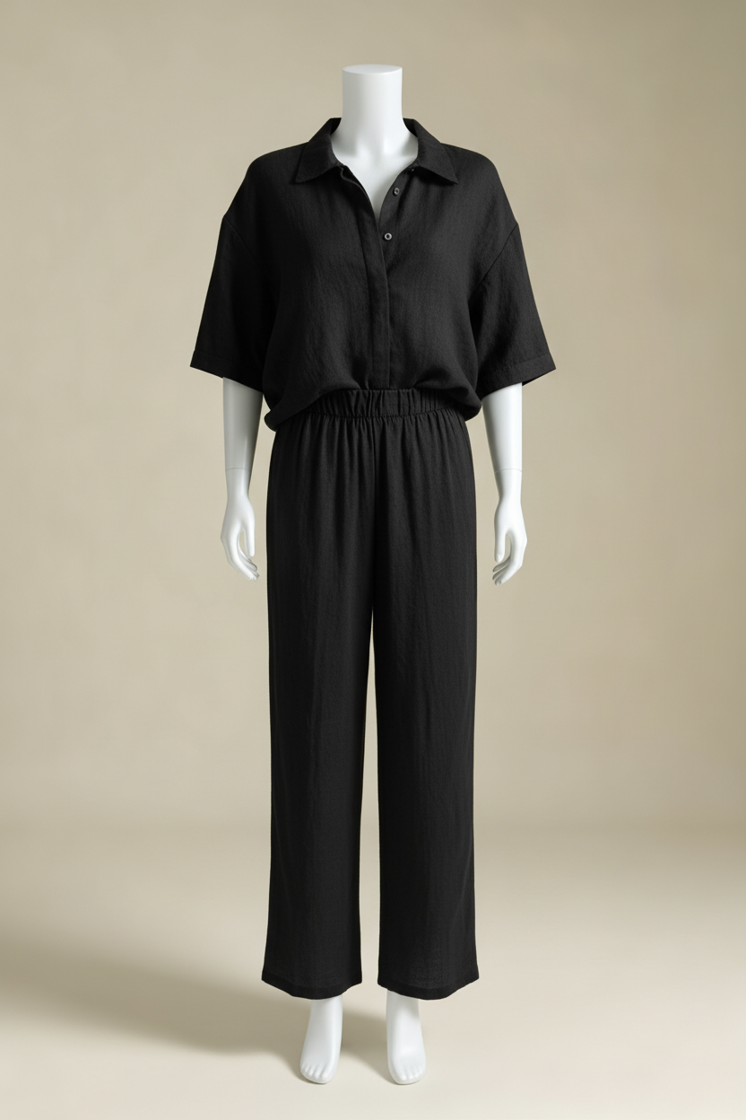 Women’s Two-Piece Set | Black