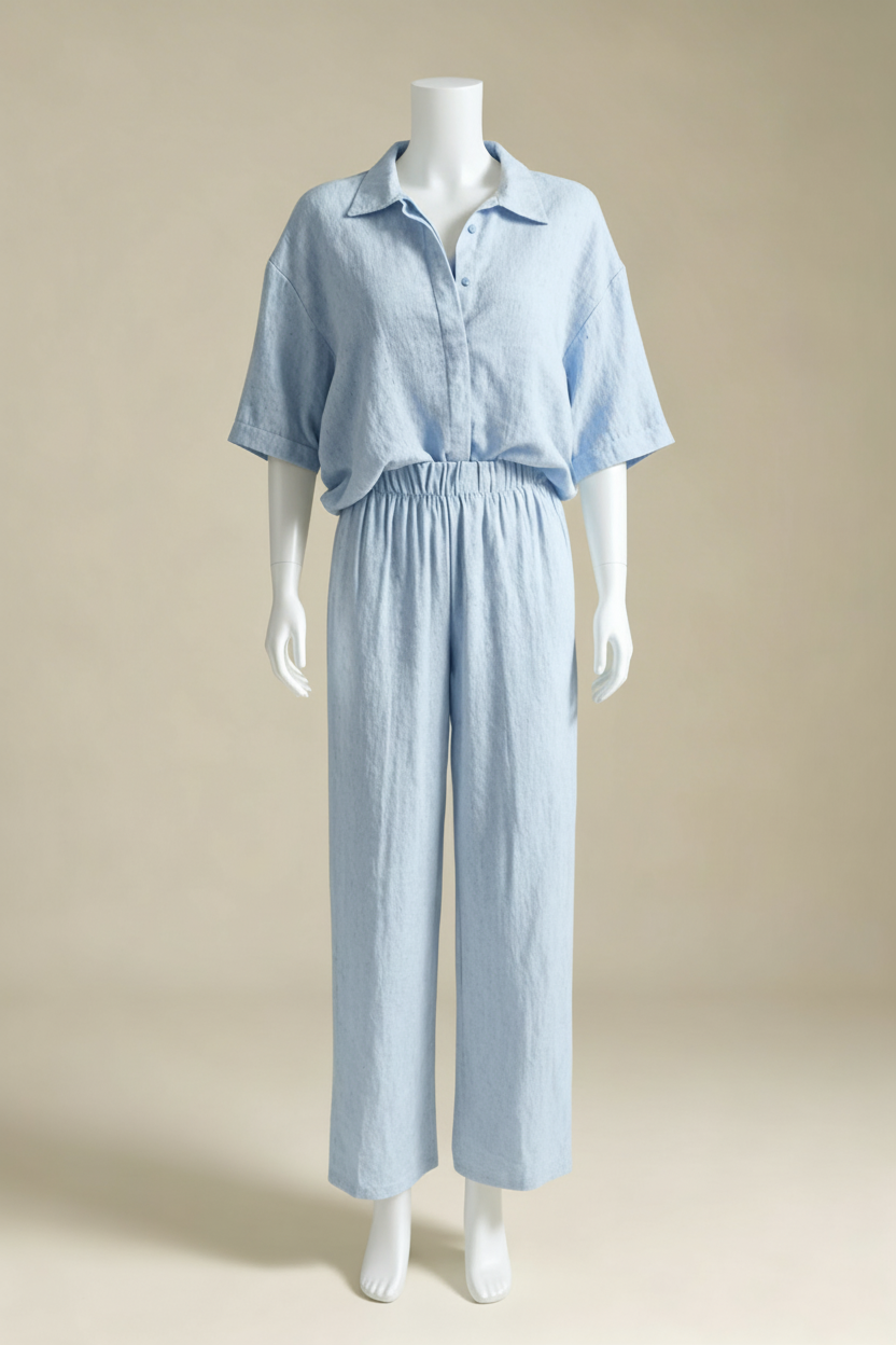 Women’s Two-Piece Set | Light Blue