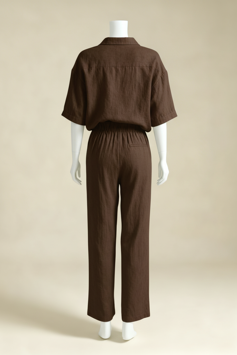 Women’s Two-Piece Set | Brown